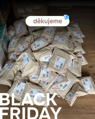 ✨ Black Friday je tady – a to jen 2 dny! ✨ Už nyní cítíme obrovskou vděčnost za Vaši podporu a množství objednávek, které...